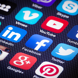 social media icons